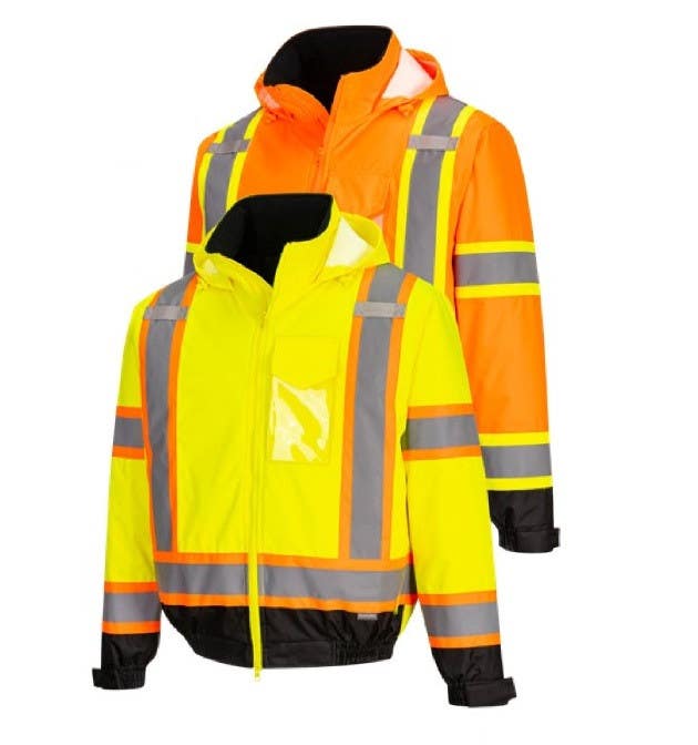 Portwest CA160 Hi-Vis X Back Bomber Jacket