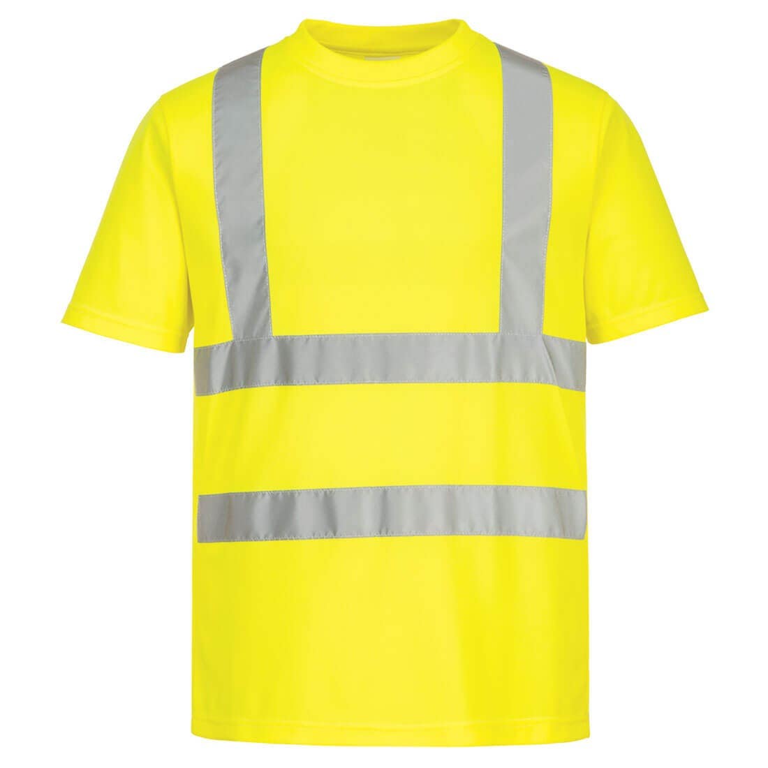Portwest EC12 Eco Hi-Vis Short Sleeve T-Shirt (6 Pack)