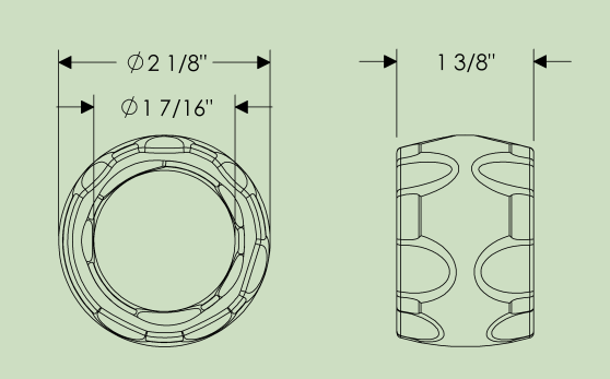 Rocky Mountain Hardware NH100 Napkin Holder