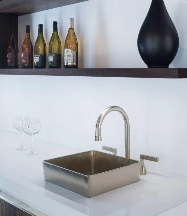 Rocky Mountain Hardware SK514 Cascade Sink, 12 3/4" x 12 3/4" x 6 5/8"