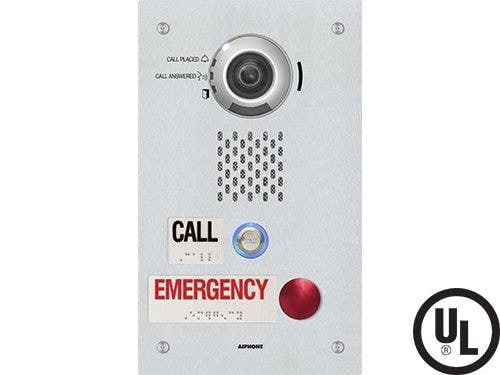Aiphone IX-DVF-2RA SIP Compatible IP Video Emergency Station