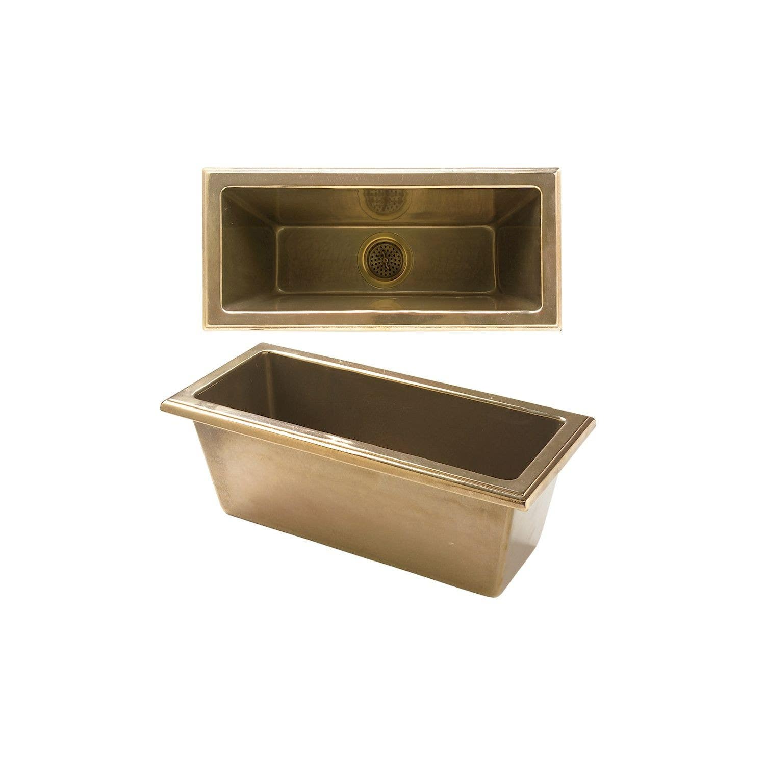 Rocky Mountain Hardware SK413 Firth Sink with drain, 13" x 24" x 9 11/16"