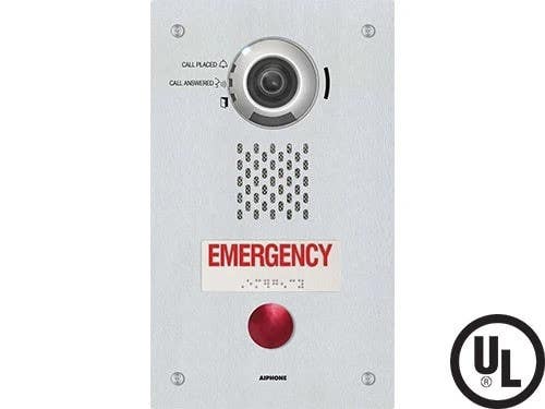 Aiphone IX-DVF-RA SIP Compatible IP Video Emergency Station