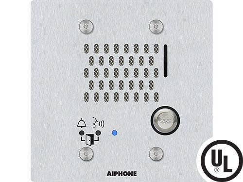 Aiphone IX-SS-2G Flush Mounted IP Audio Door Station, Stainless Steel Cover