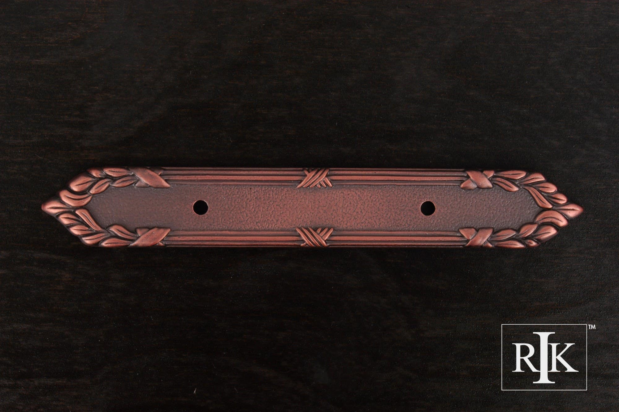 RKI BP Ornate Edge Pull Backplate