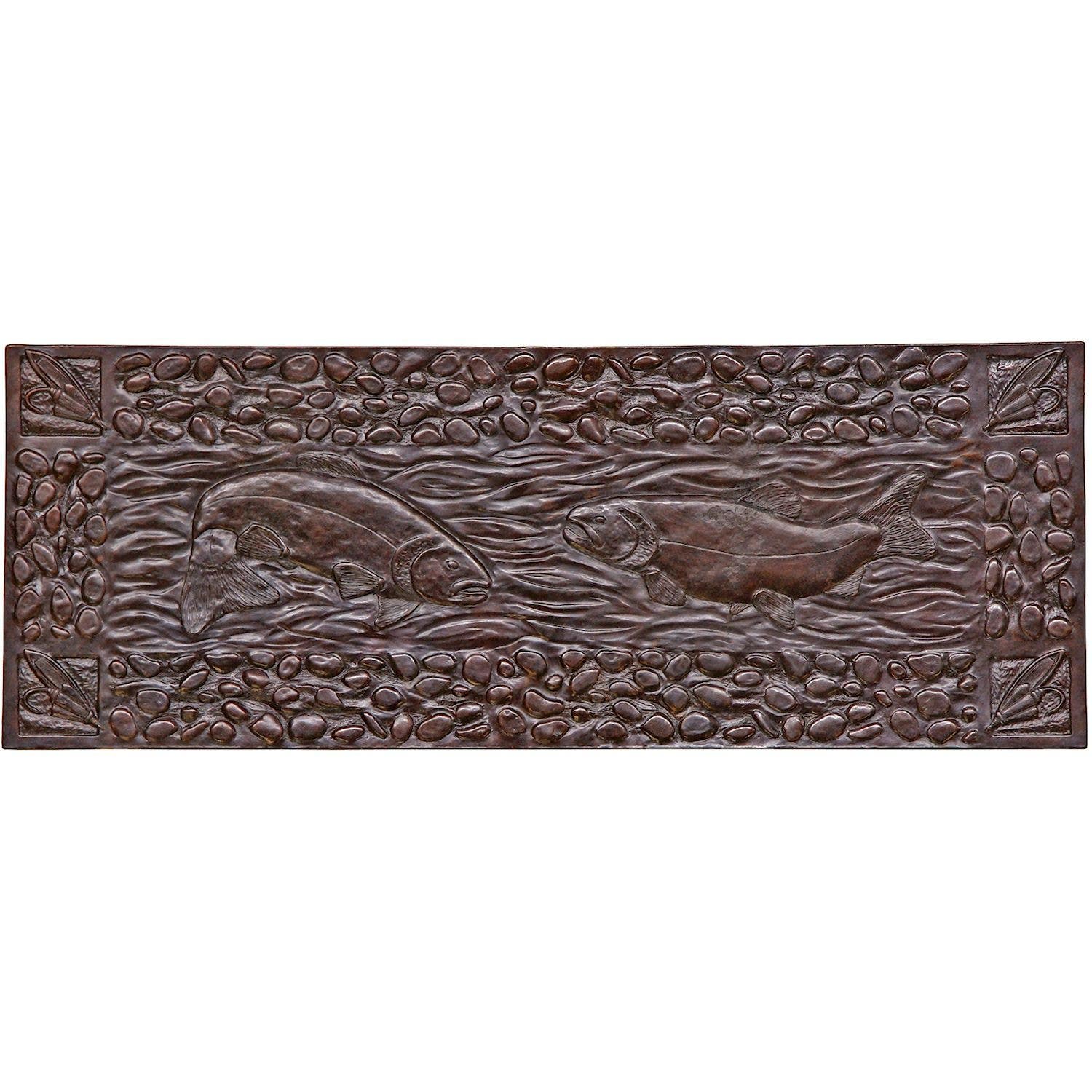 Rocky Mountain Hardware TT805 Double Trout Panel Tile, 12" x 32"