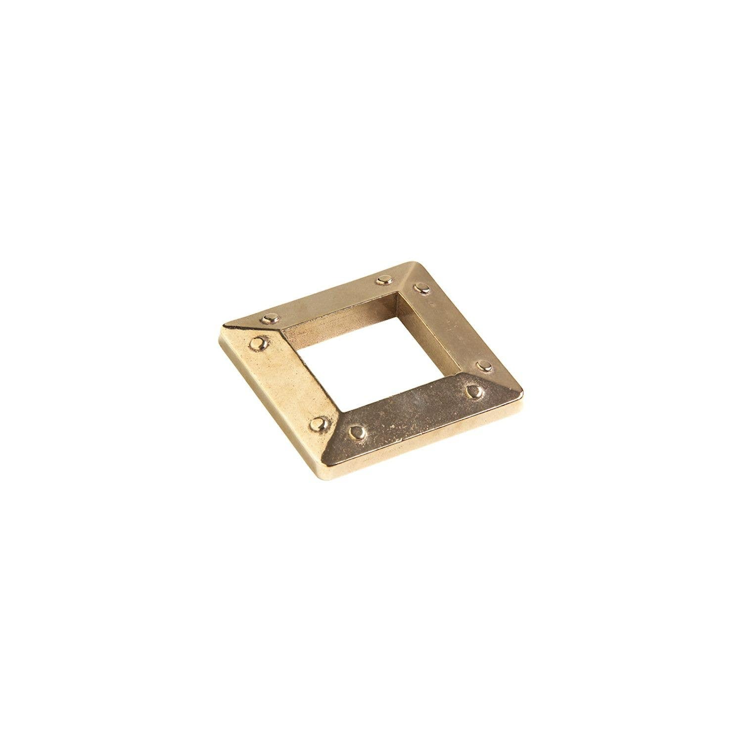 Rocky Mountain Hardware TT412 Rivets Beveled Tile, 4" x 4"