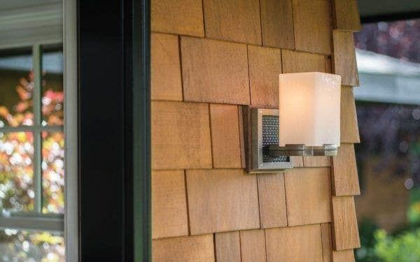 Rocky Mountain Hardware WS416 Truss Wall Sconce with Square Glass