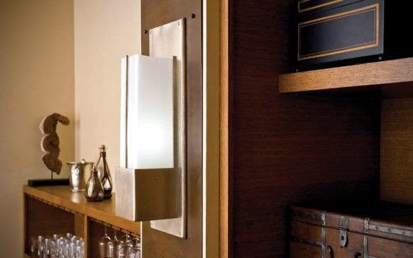 Rocky Mountain Hardware WS425 Small Vessel Wall Sconce, 8" x 24"