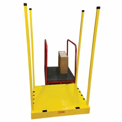 Sawtrax SHUTTLE Shuttle Dolly (4-56" posts, 4-4" casters)