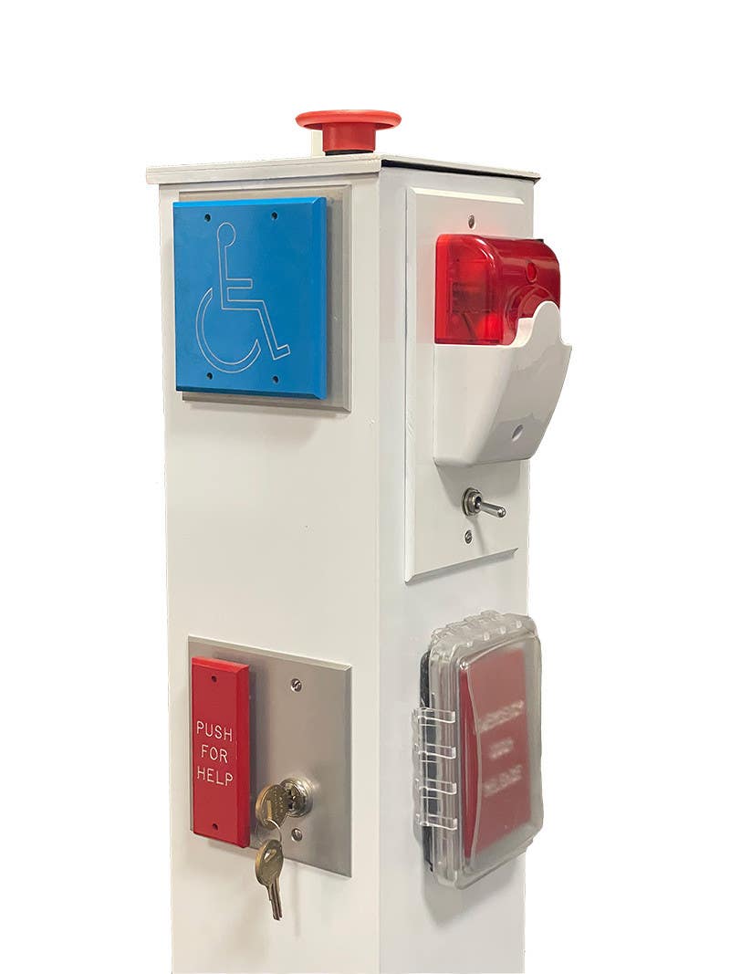 Deltrex 6SQ Bollard Posts