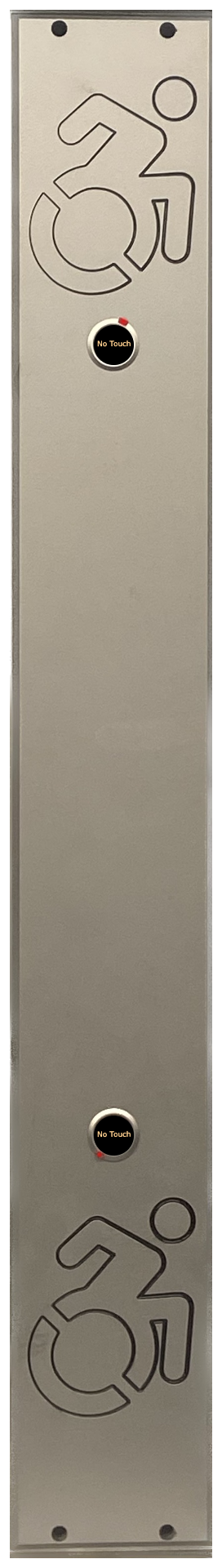 Deltrex HF108 Hand Foot Switch - No Touch (Concealed Mount), 5" Wide