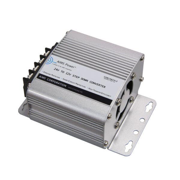 Aims Power CON10A2412 10 Amp 24V to 12V DC-DC Converter