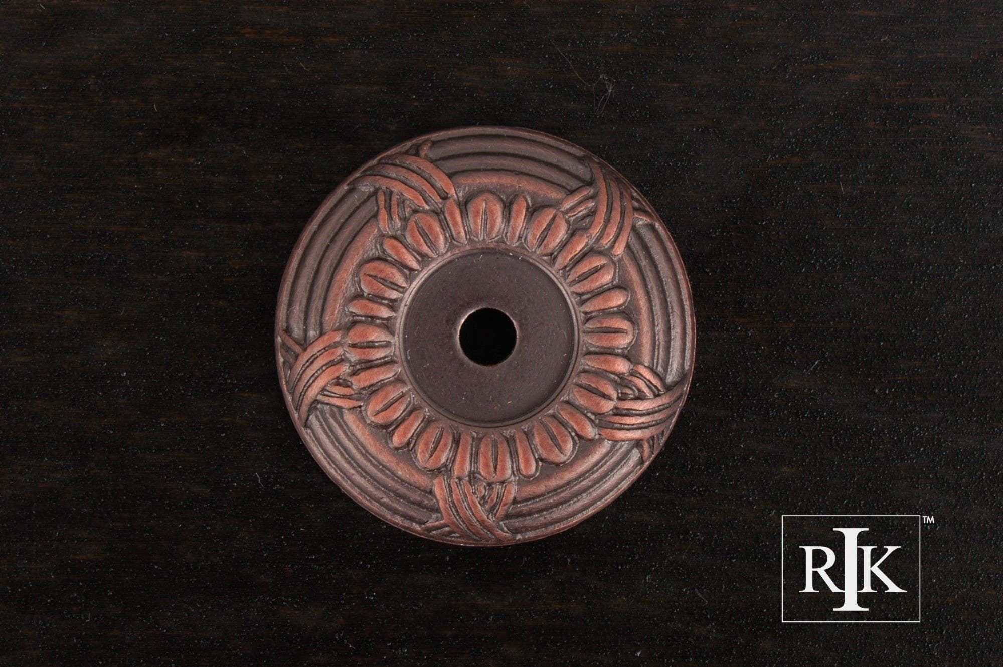 RKI BP Cross & Petal Knob Backplate