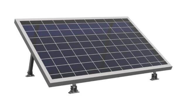 Aims Power PV-ADJ Universal Adjustable Solar Panel Mount-Fits 1 panel