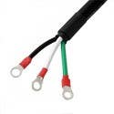 Aims Power CBL12AWGS 12 AWG 3 wire cable UL Listed - Small Lugs