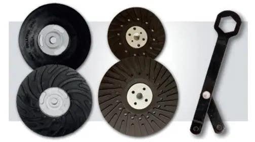 Gemtex Abrasives 700 Spiracool and Poly Air-Cool Backing Pad