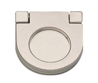 Sugatsune 326 Cabinet Zinc Alloy Flush Pull,Finish-Satin Nickel