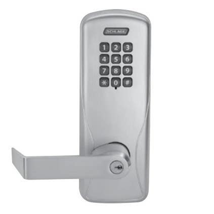 Schlage CO-200-M Standalone Electronic Lock - Mortise/Mortise Deadbolt Chassis