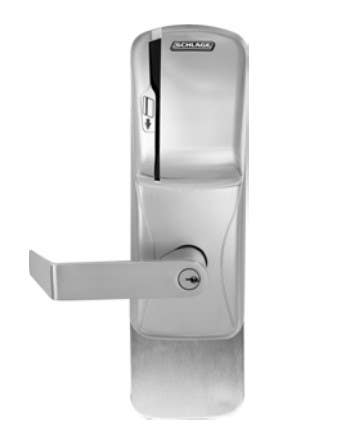 Schlage CO-250-993 Standalone Rights-on-Card Lock Lock - Exit Trim Chassis