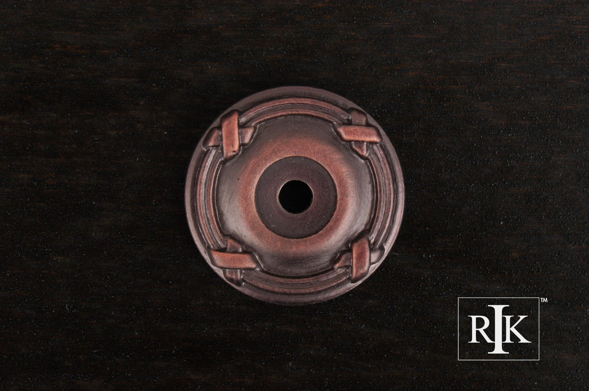 RKI BP 487 Line & Cross Knob Backplate