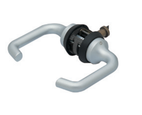 Sugatsune HCSA138 Lever Door Handle, Finish-Anodized, Satin