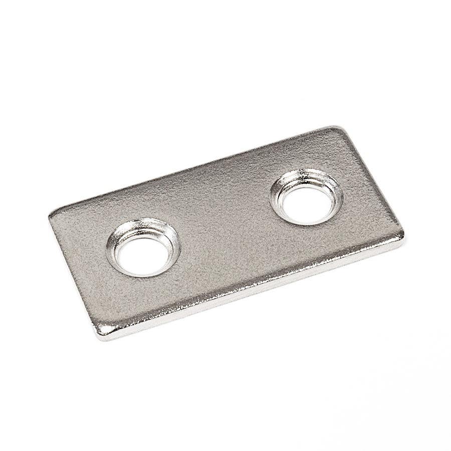 Sugatsune MC-159-Plate Strike Plate, Finish-Nickel