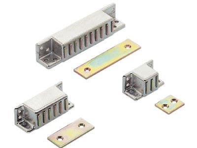 Sugatsune MCH Heavy Duty Magnetic Catch, Finish-Nickel