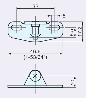 Sugatsune MD-N1 Interchangeable Cylinder & Key