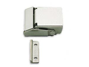 Sugatsune STF-40-1 Drawer Latch w/ Oval Hole, Stainless Steel, Finish-Polished