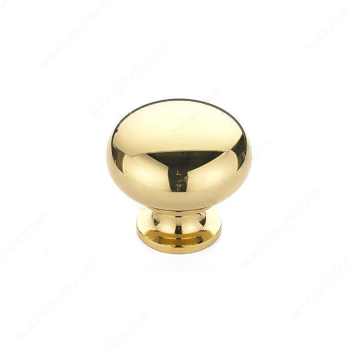Richelieu BP3923AE Traditional Brass Knob