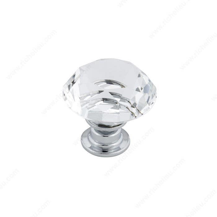 Richelieu BP28280 Modern Crystal Knob