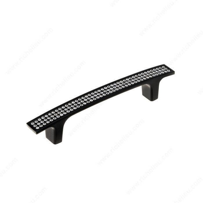 Richelieu BP1234 Modern Metal and Crystal Pull