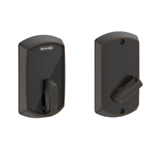 Schlage Control BE467F Mobile Enabled Smart Deadbolt, 90-Min. UL Listed