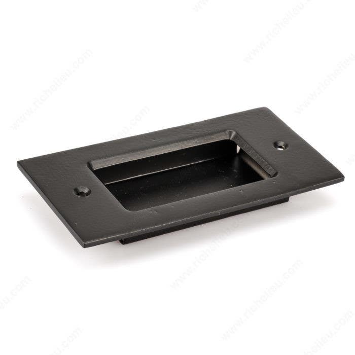 Richelieu BP95495900 Traditional Recessed Forged Iron Pull