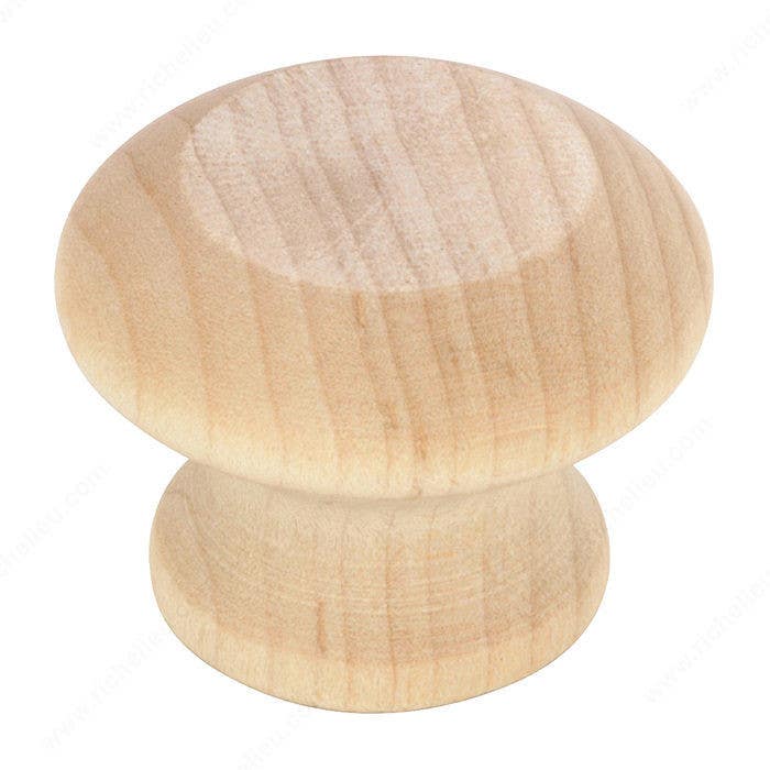Richelieu BP138150 Eclectic Maple Wood Knob