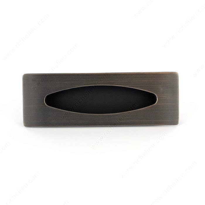 Richelieu BP870 Modern Recessed Metal Pull