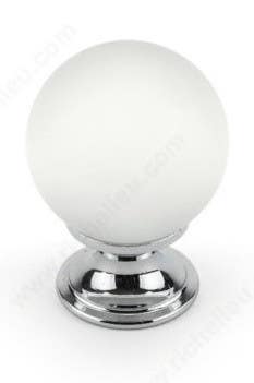 Richelieu BP03301401 Modern Glass Knob