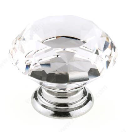 Richelieu BP877650140 Modern Crystal Knob