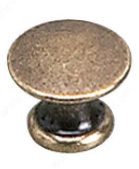 Richelieu 2445913130 Traditional Solid Brass Knob