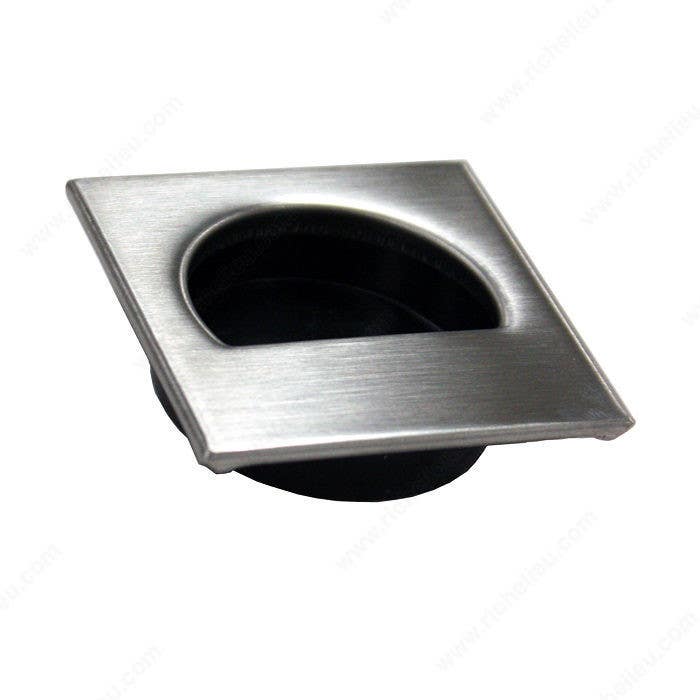 Richelieu 754035170 Modern Recessed Stainless Steel Pull