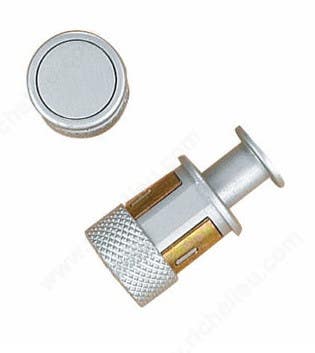 Richelieu 61642732174 Modern Metal Recessed Knob