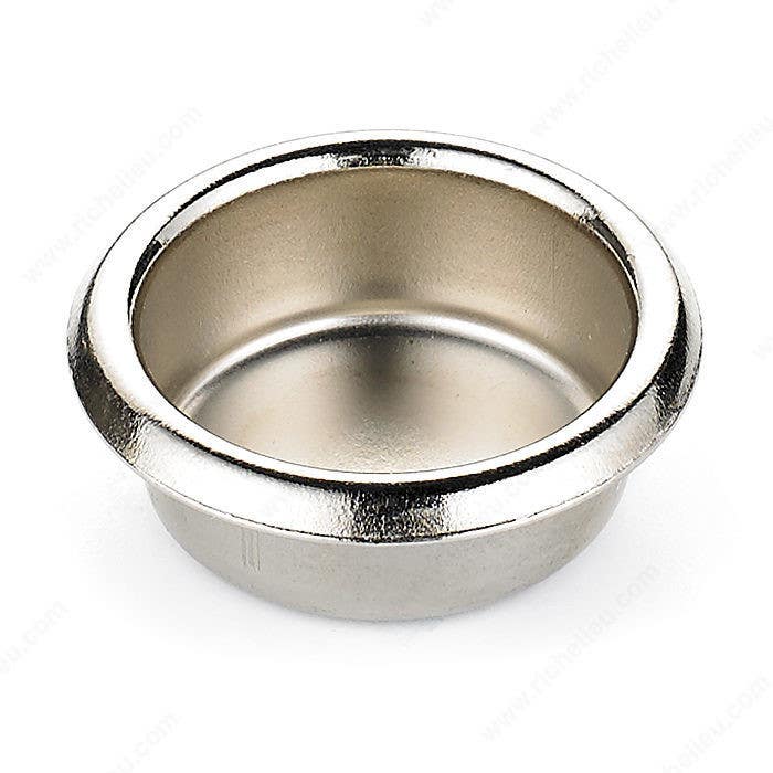 Richelieu 18031 Modern Recessed Metal Pull