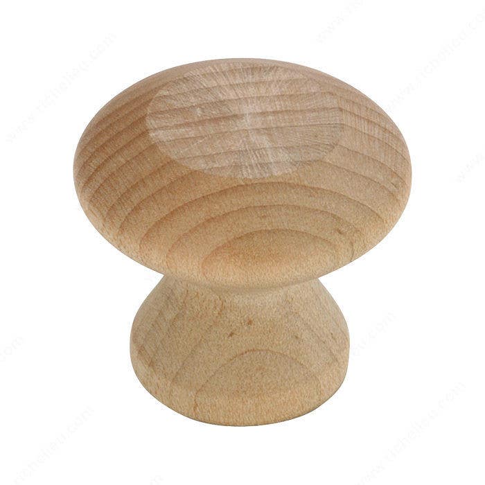 Richelieu BP118151 Eclectic Maple Wood Knob