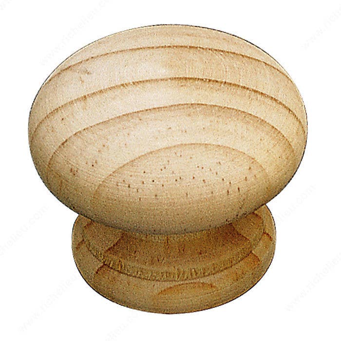 Richelieu BP7035851 Eclectic Wood Knob