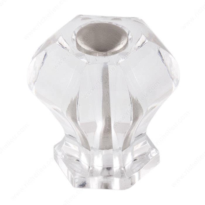 Richelieu BP1008111 Contemporary Acrylic Knob