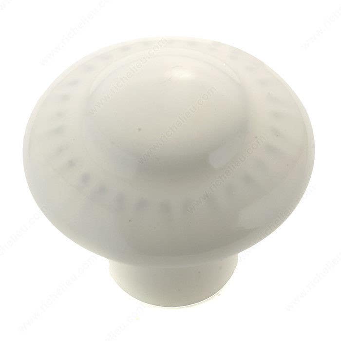 Richelieu 132230 Traditional Ceramic Knob