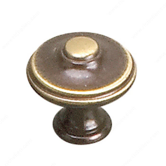 Richelieu 24408 Traditional Brass Knob