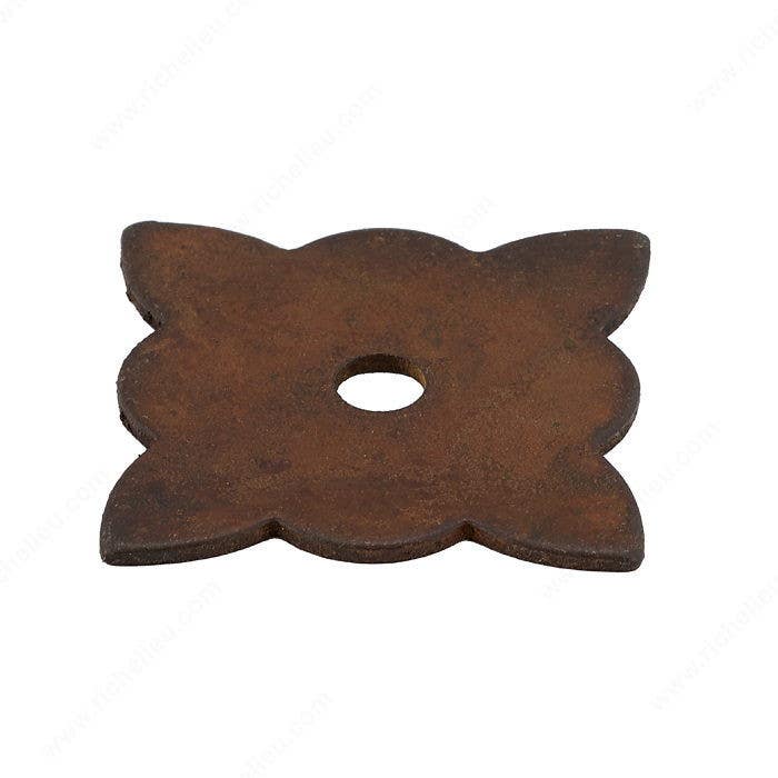 Richelieu BP213635 Traditional Forged Iron Rosette for Knob