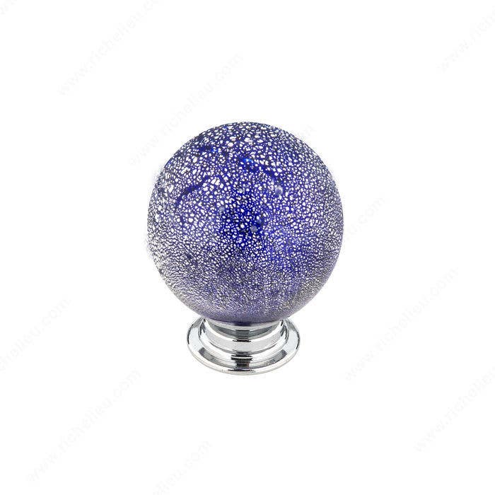 Richelieu BP992635M Eclectic Glass Knob